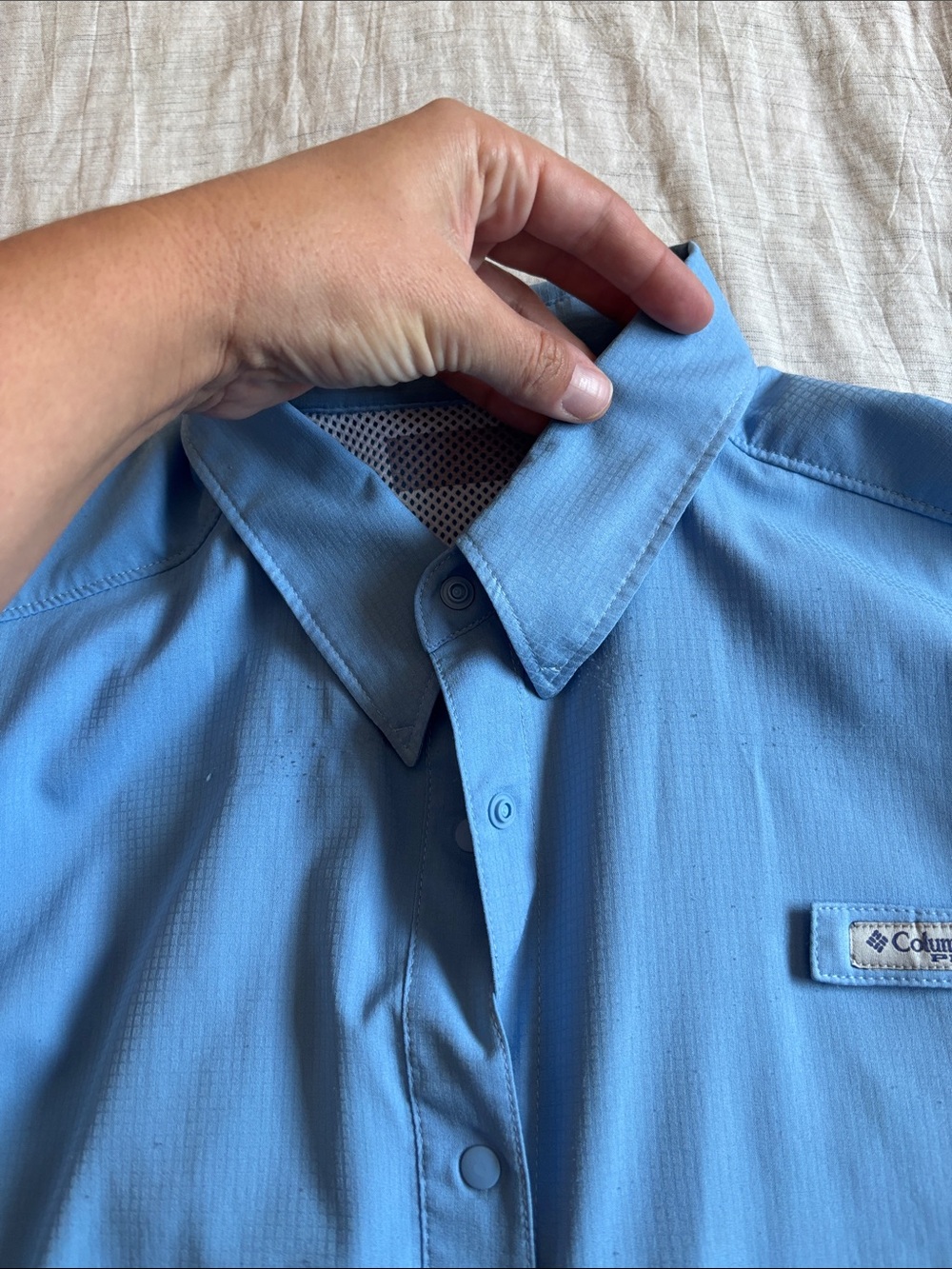 Columbia Women's PFG Tamiami II Long Sleeve Shirt Size Large - Picture 6 of 8